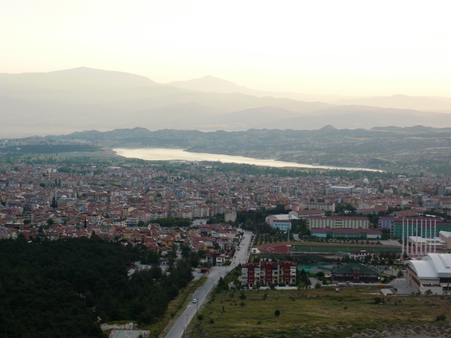 Denizli'de bir sabah manzaras
