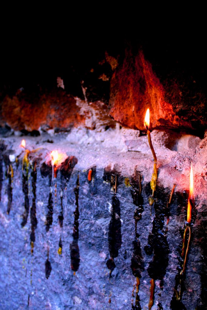 Candles from Bana Cathedral