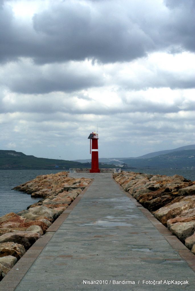 Bandrma Liman skele Feneri