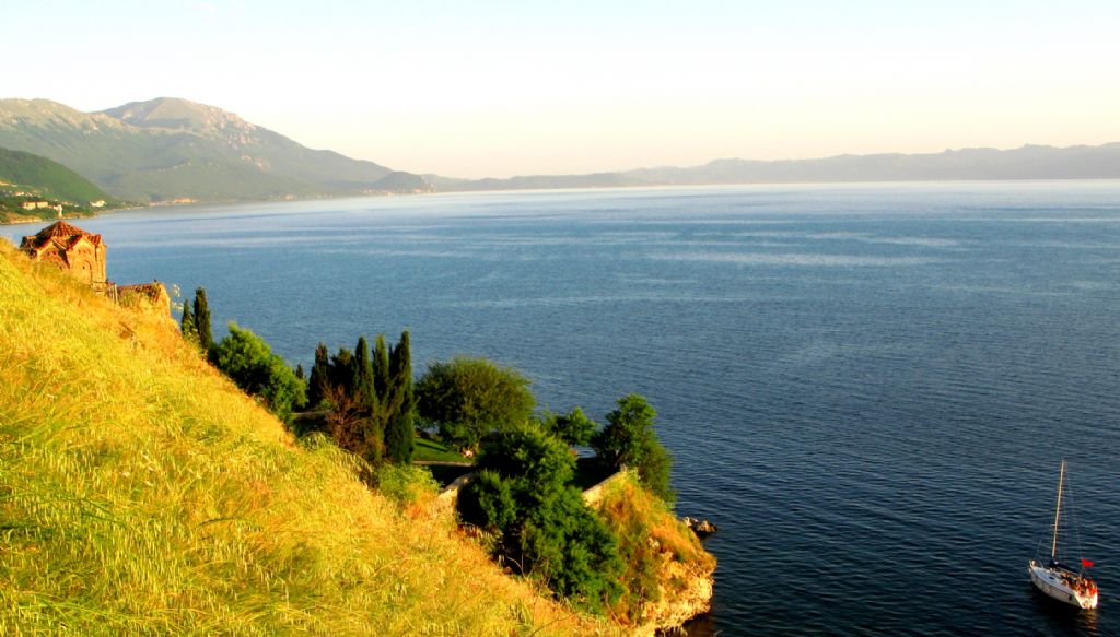 makedonya ohri gl sv. jovan at caneo manastr