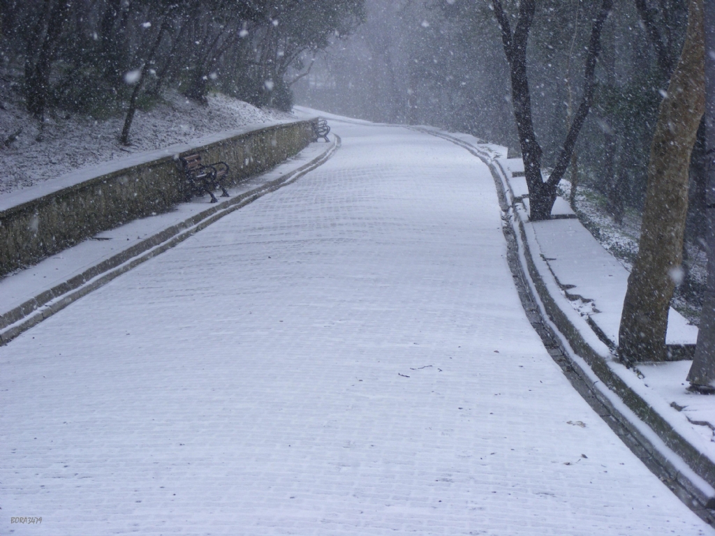 �stanbul'da Kar Manzaralar� 2015