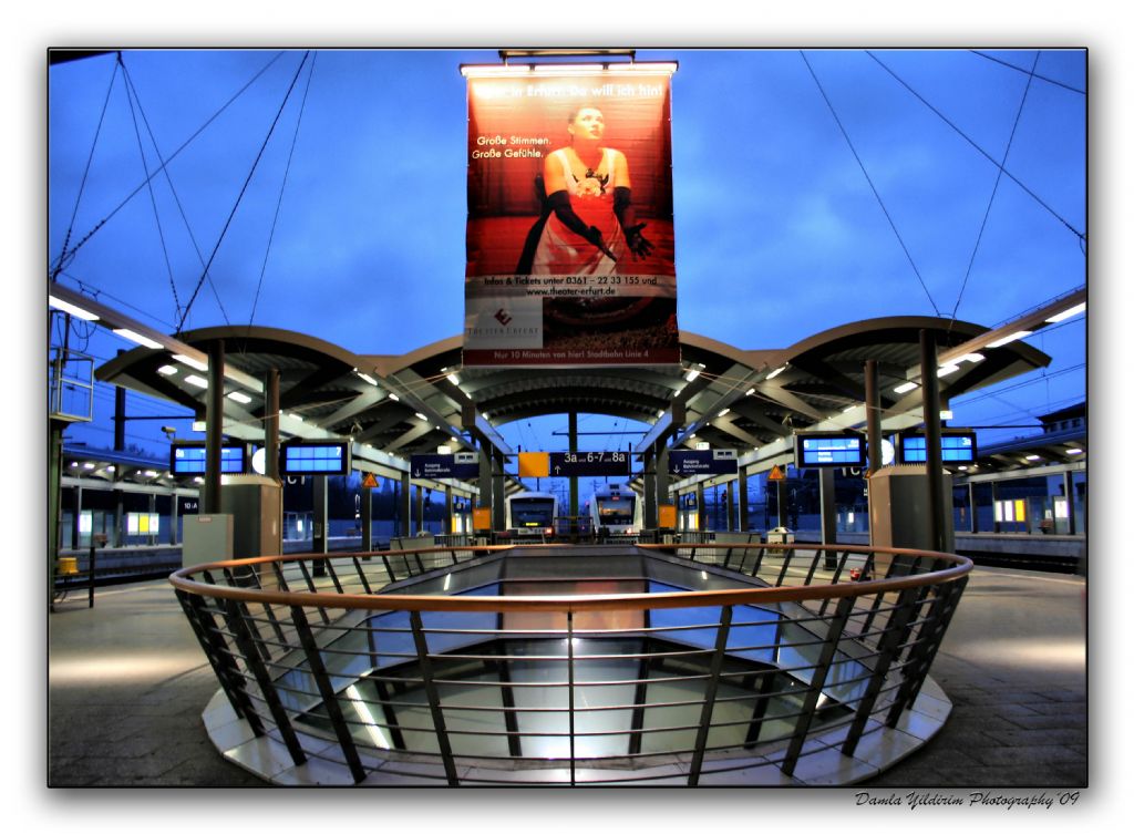 Erfurt Tren istasyonu