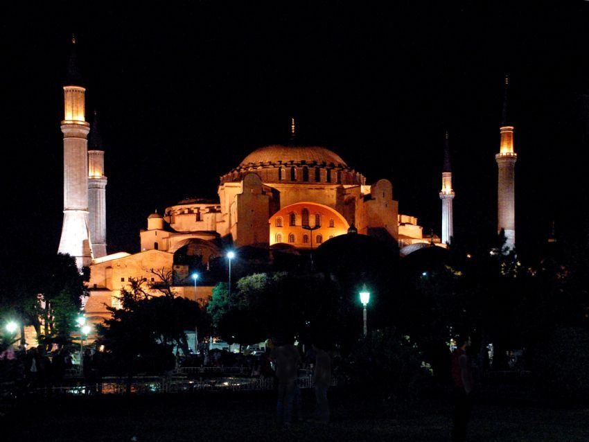 Ayasofya gece