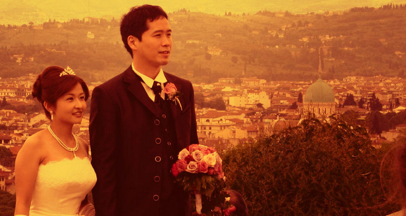 WEDDING AT PIAZZALE MICHELANGELO 