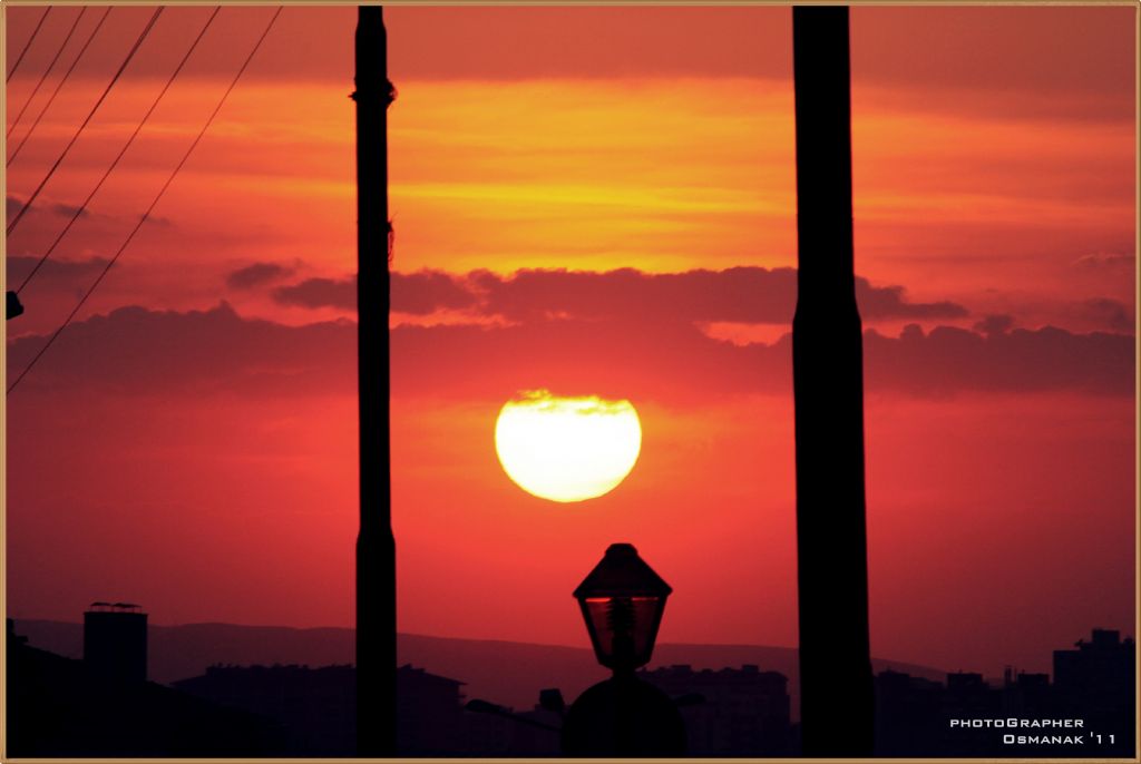 ankarada g�n bat�m�