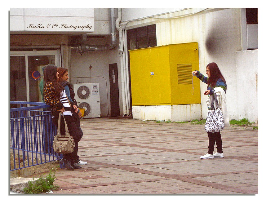 Poz verirken pozlanmak   :)