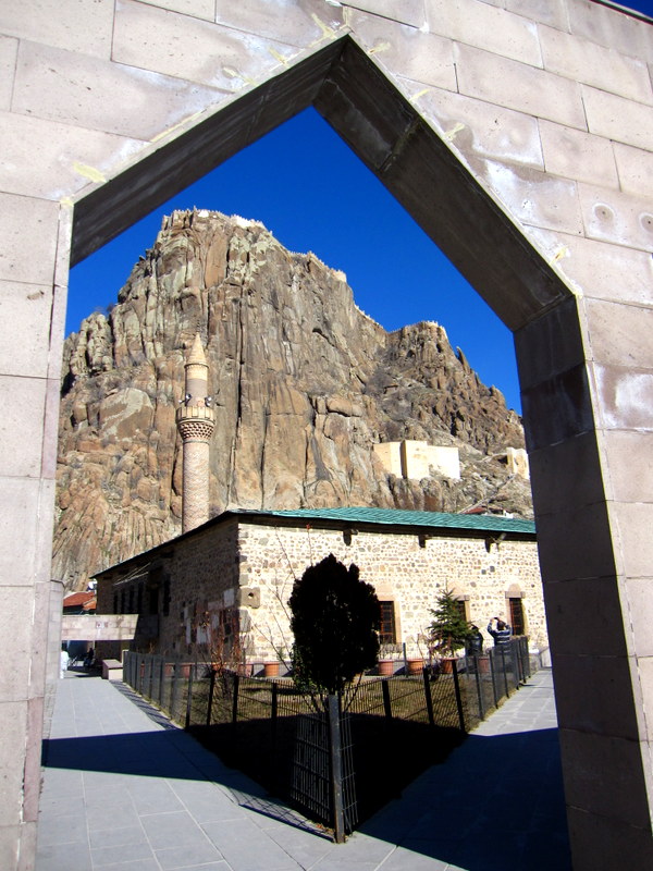 Afyon Ulu cami ve kale tepesi