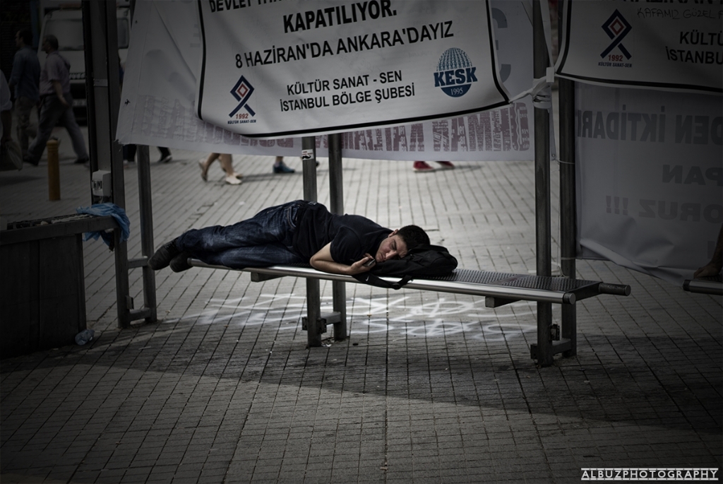 Gezi'de Yorgunluk