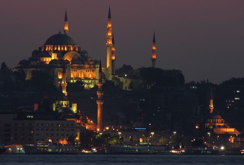 istanbul gece manzaralar