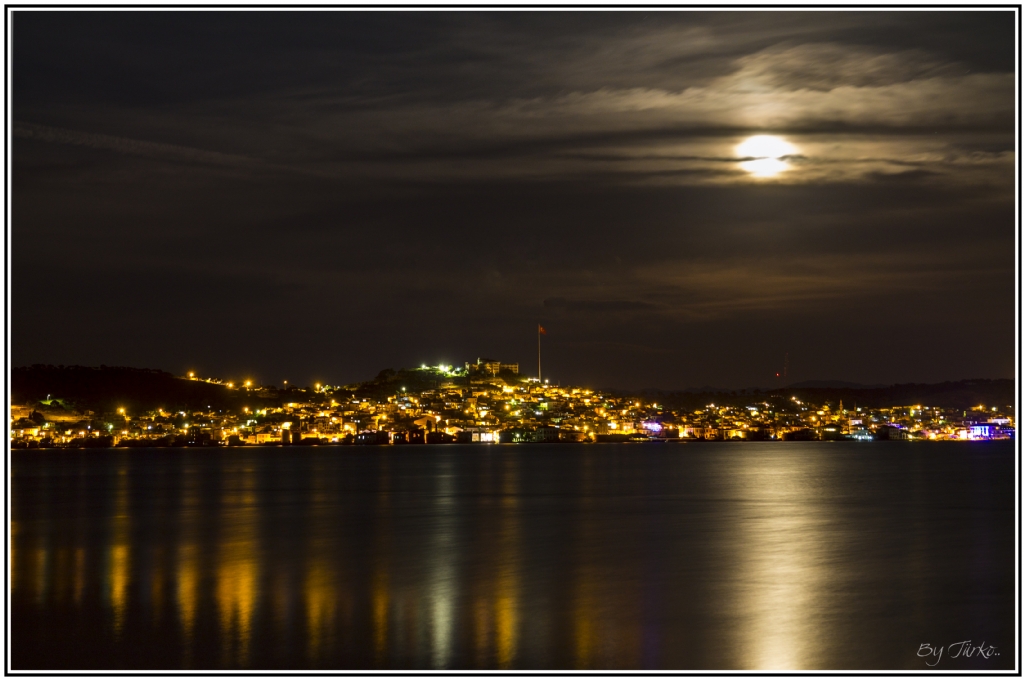 Ay ����� ve yakamoz...