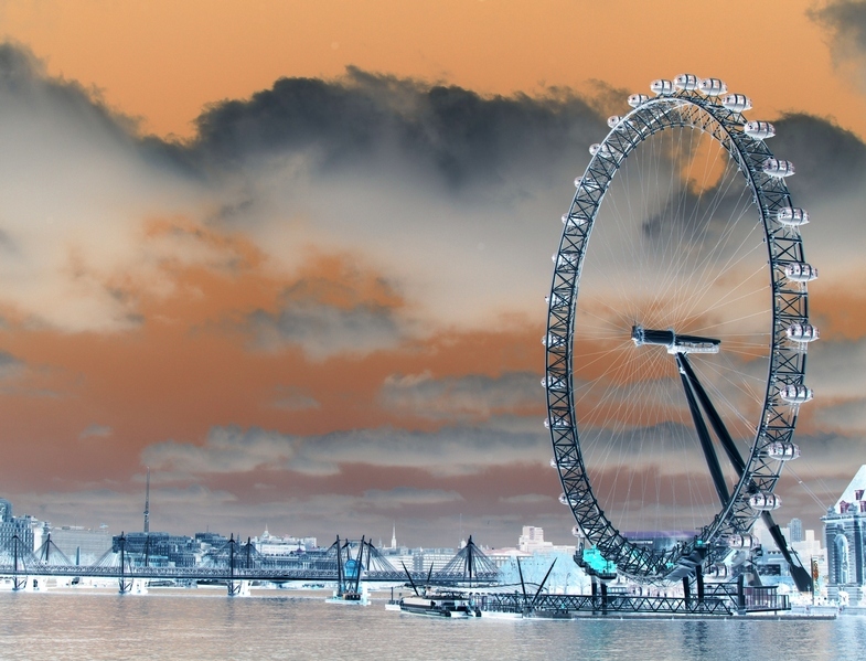 London Eye Negative