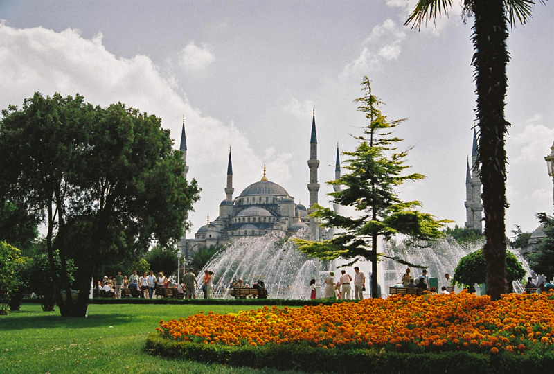 Sultanahmet Camii Manzaras