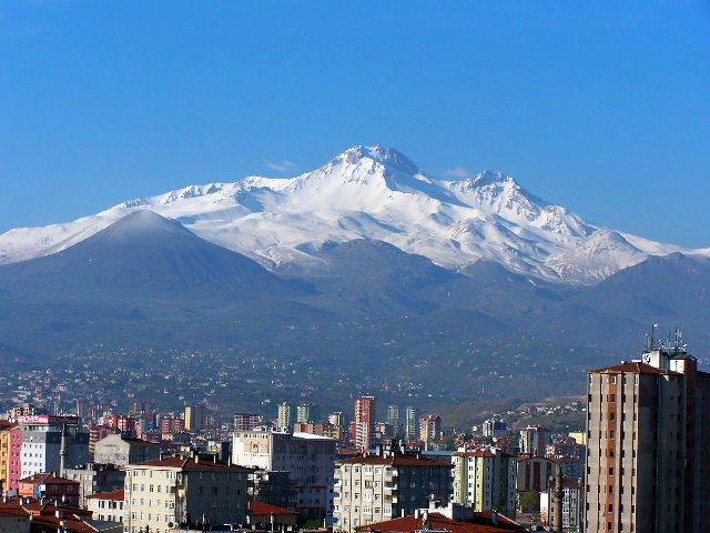 Kayseri den Erciyes