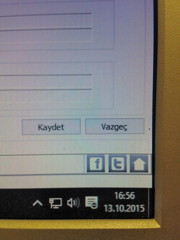 Kaydet & Vazge