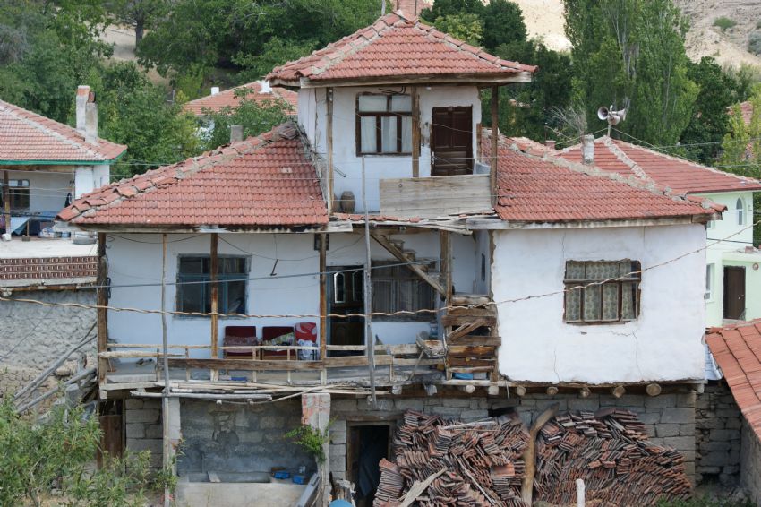 byk hacbey ky, evleri