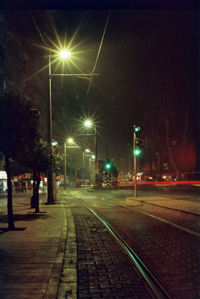 Analog Gece ekimleri uzun pozlama