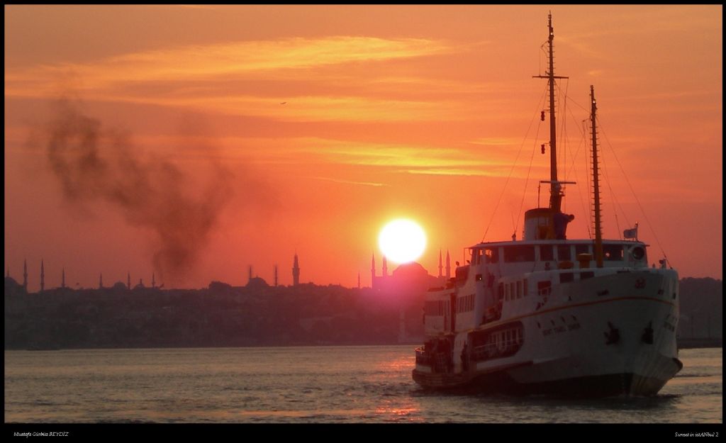 Sunset In stanbul (2)