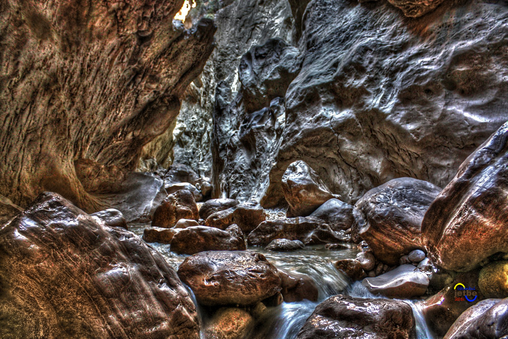 saklkent konyonundan bir kare