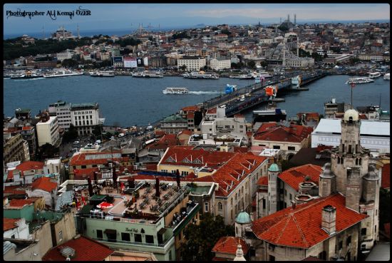 Galata Kulesin’den stanbul