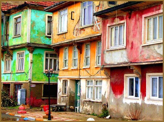 Renkli Eski Evler