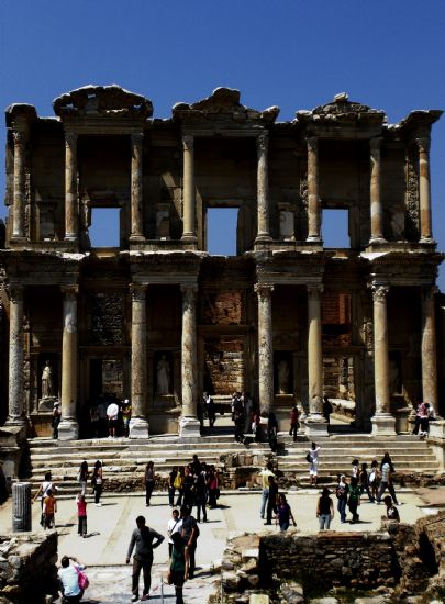 Efesteki Tarihi Ktphane..