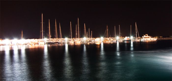 Bozcaada Liman Gece