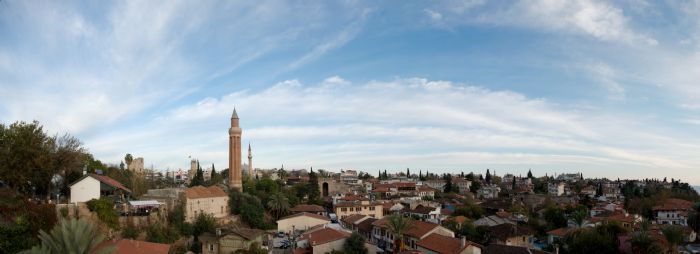 Yivli Minare (kaleii) Panorama