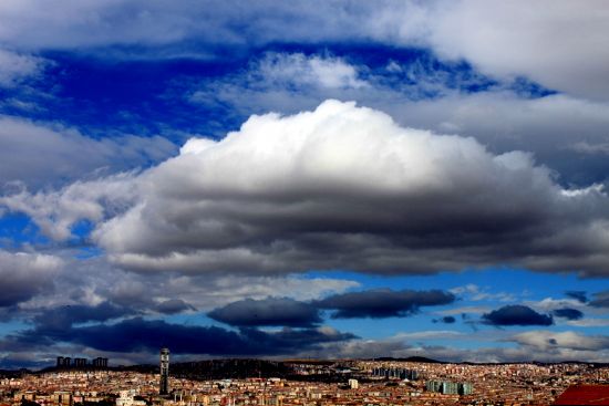 Ankara’da Bulutlar