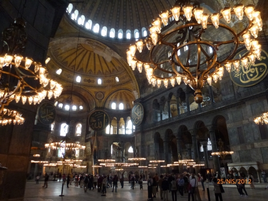 Ayasofya’da Sabah