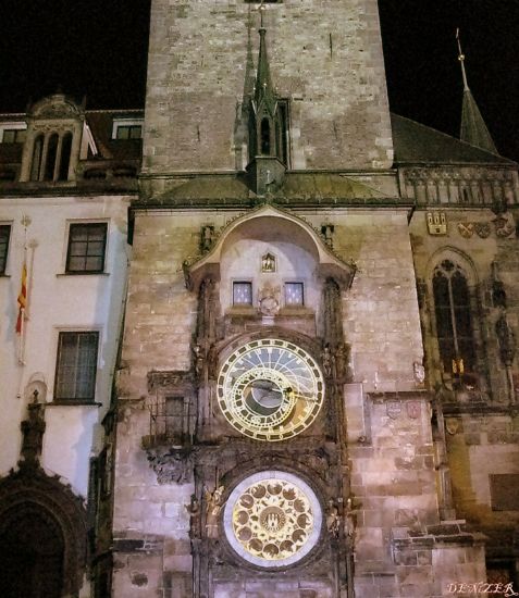 Astronomcal Clock - I (at Night)