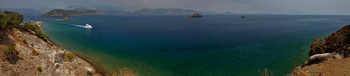 Fethiye Yassica Adas Manzaras Panorama