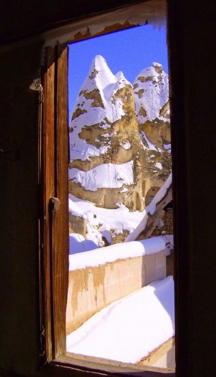 Pencereden Kapadokya