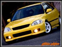 Yellow Civic
