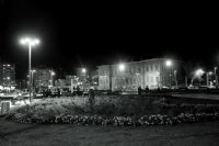 Sivas Meydannda Gece(s/b) - Fotoraf: Halil Uysal fotoraflar fotoraf galerisi. 