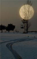 Moonset - Fotoraf: Mustafa Ipek fotoraflar fotoraf galerisi. 