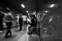 Metrodaki Mzisyen - Fotoraf: Bayram Grzolu fotoraflar fotoraf galerisi. 