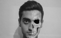 Half Skull Half Man