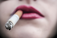 Lips And Cigarette