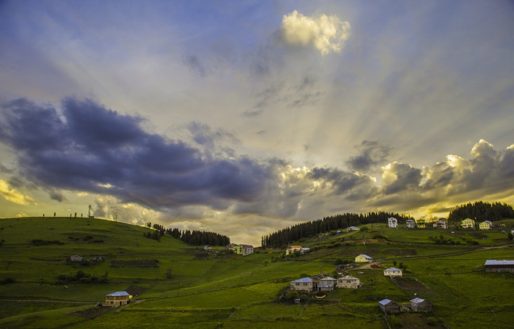 giresun yaylasndan bir grnt