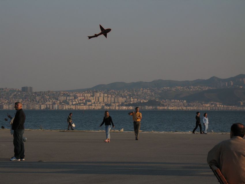 izmir'de panik