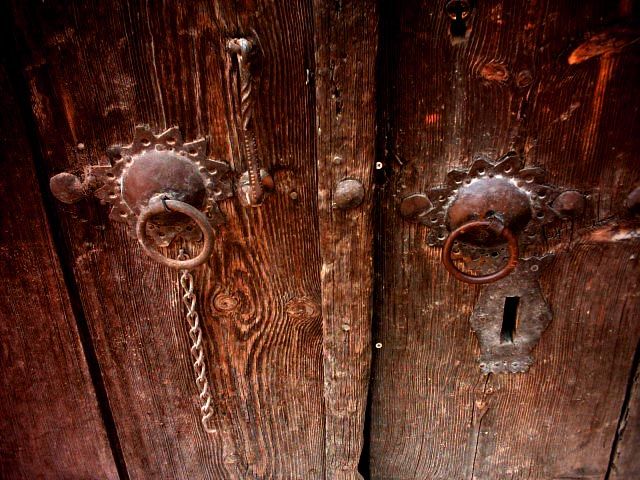 old door