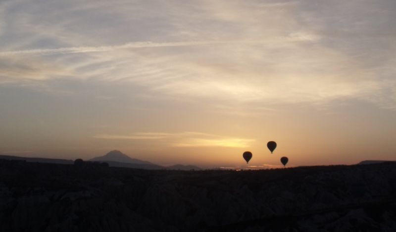 Erciyes ve balonlar