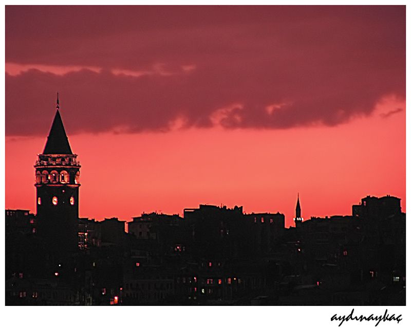 Galata'da Kzl Gzellik