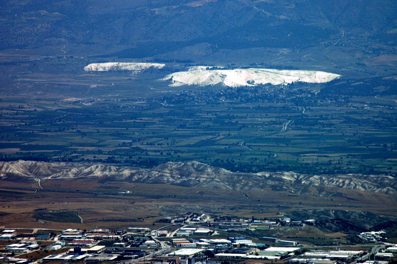 Zirveden Pamukkale, Denizli