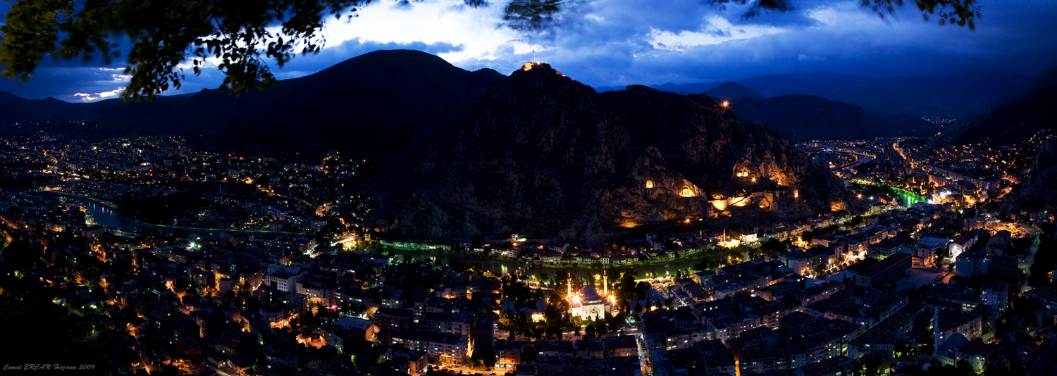 Amasya Gece Panorama