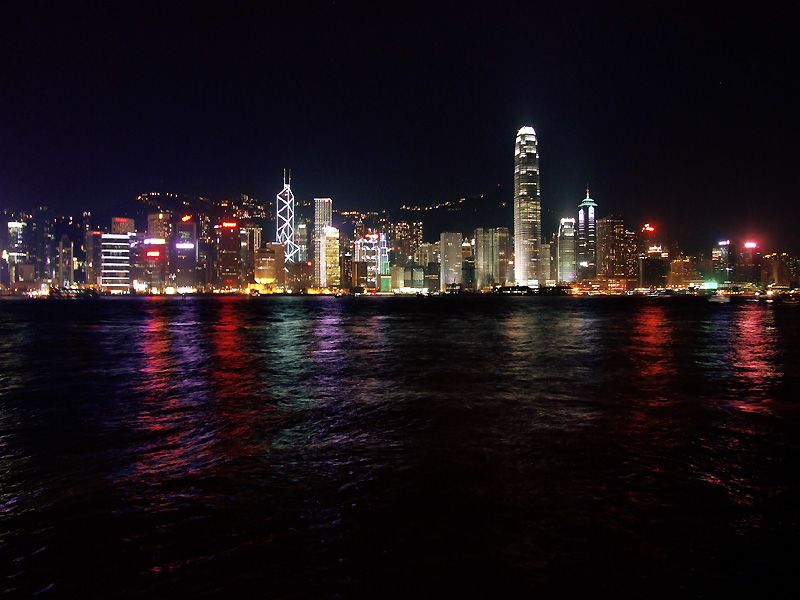 Hong Kong'da Gece