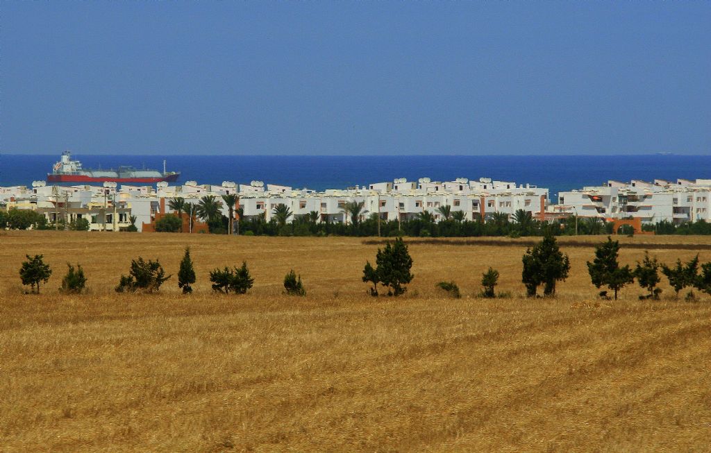 Atlas Okyanusunda bir gemi