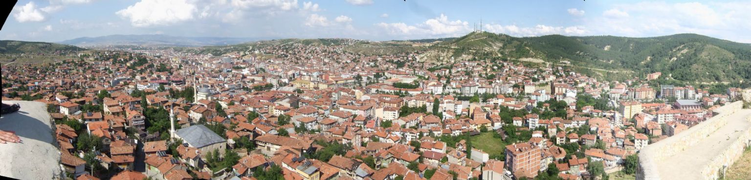 Kastamonu'nun  panoramik fotograf