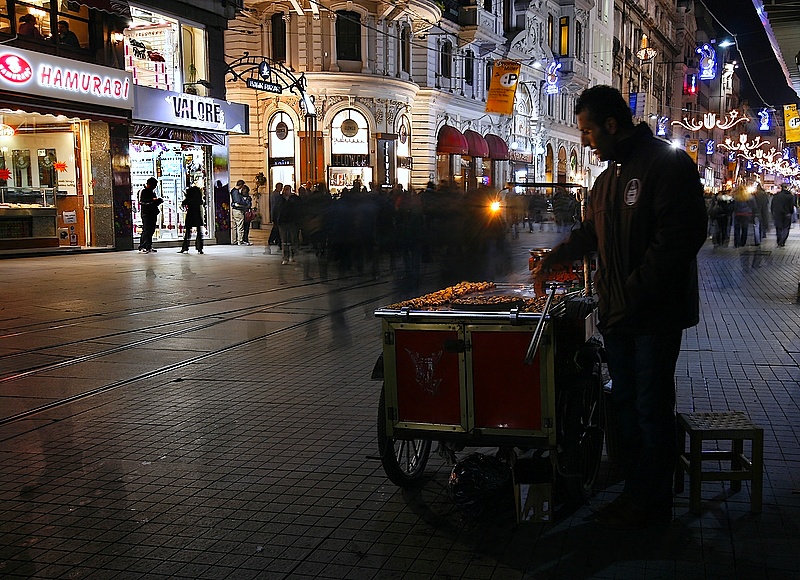 istiklalde bir gece