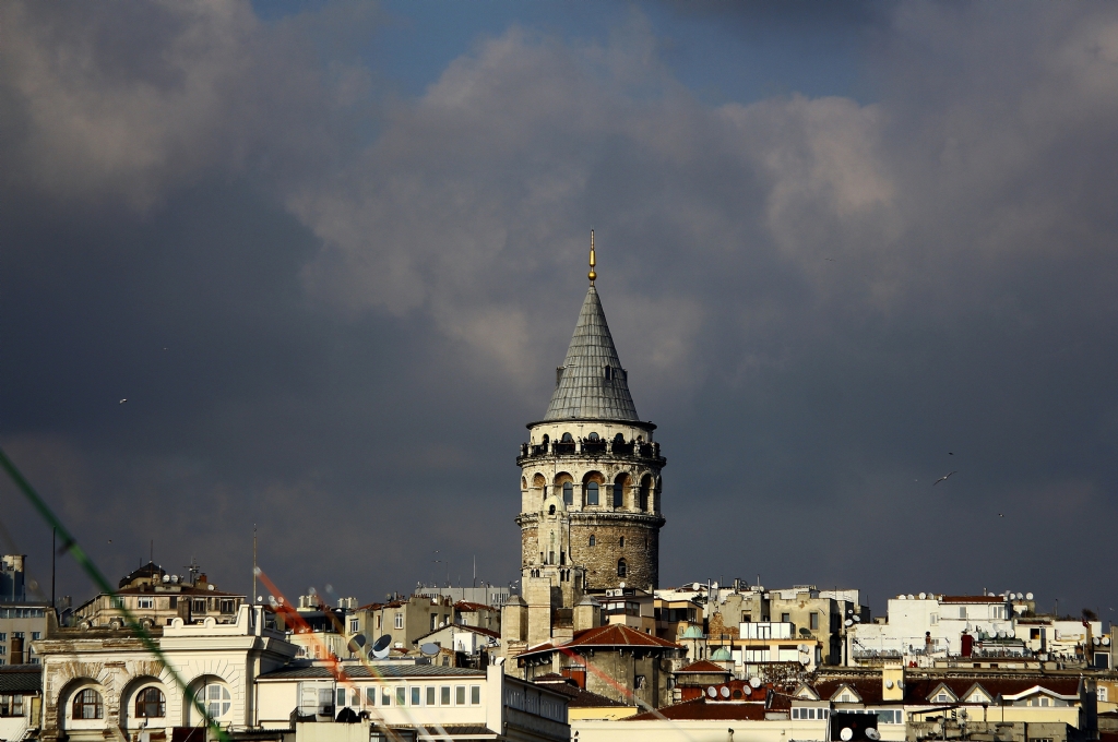 Galata arkas duman